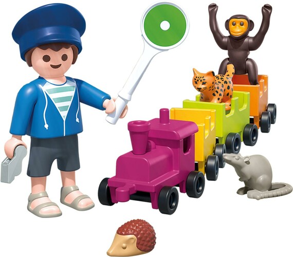 Playmobil Playmobil 71951 Animals & Friends Petite aventure en train 4008789719515