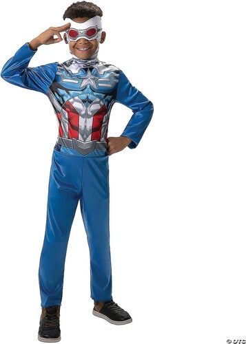 Costume de Captain America (Sam Wilson) M/M (8-10) 191726458524