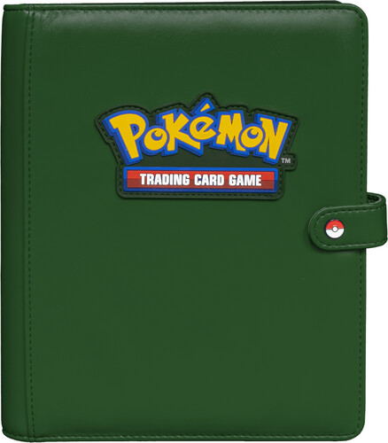 Ultra PRO Pokemon Portfolio 4 pochettes Snap - Premium vert 074427167219