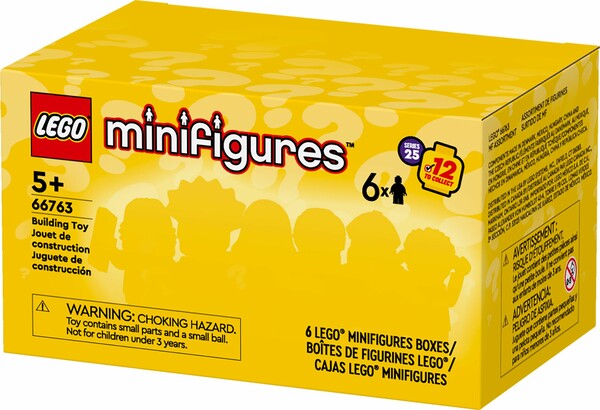 LEGO LEGO 66763 LEGO® Minifigures Série 25, lot de 6 673419391344