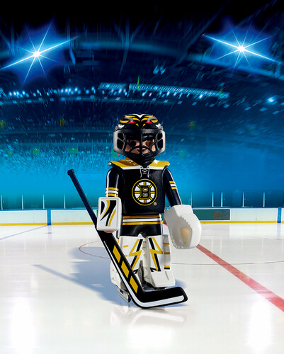 Playmobil Playmobil 5072 LNH Gardien de but de hockey Bruins de Boston (NHL) (oct 2015) 4008789050724