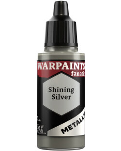 The Army Painter Warpaints fanatic metallics - shining silver 5713799319103