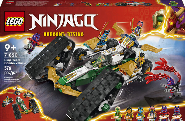 LEGO LEGO 71820 Le véhicule mixte de l’équipe ninja 673419389860