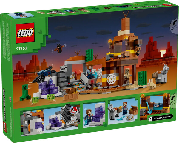 LEGO LEGO 21263 Minecraft Le puits de mine des Badlands 673419388573