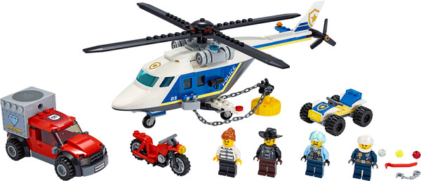 LEGO LEGO 60243 L'arrestation en hélicoptère 673419318716