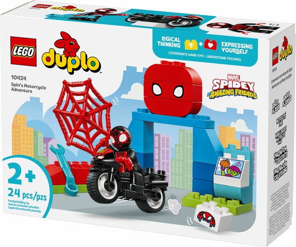 LEGO LEGO 10424 L’aventure en moto de Spin 673419388979