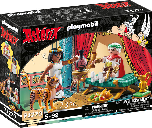Playmobil Playmobil 71270 Astérix - César et Cléopatre 4008789712707