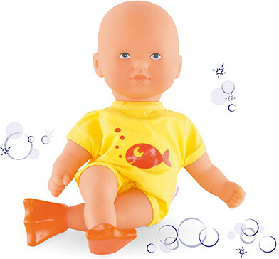 Corolle Corolle Mini bain bébé poupée caucasien avec des palmes 20 cm (unité) (varié) 887961436150