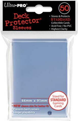 Ultra PRO Protecteurs de cartes Standard PRO-Gloss transparent (clear) 66x91mm 50ct 074427826673