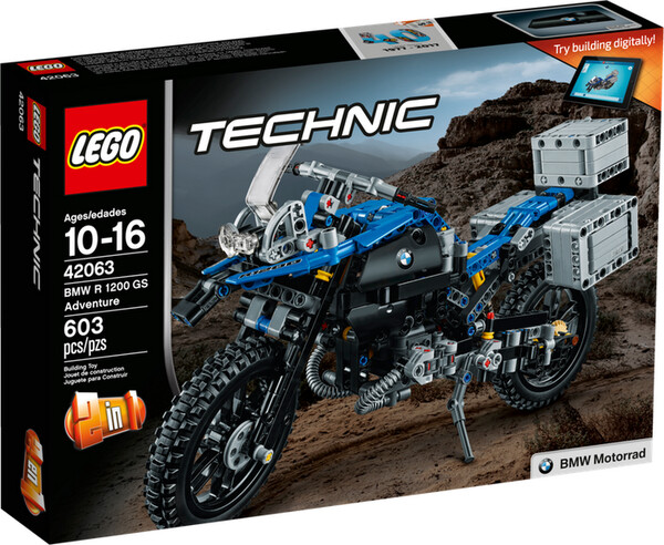 LEGO LEGO 42063 Technic Motocyclette BMW R 1200 GS Adventure 673419267489
