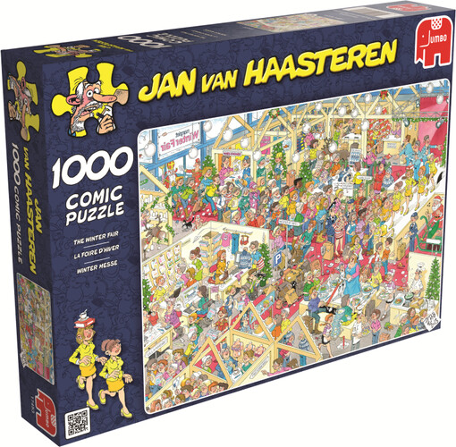 Jumbo Casse-tête 1000 Jan van Haasteren - la foire d'hiver 8710126174531