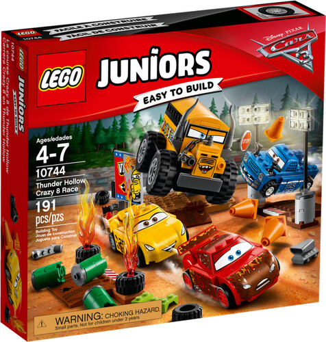 LEGO LEGO 10744 Juniors La course Crazy 8 de Thunder Hollow, Les Bagnoles 3 673419266826