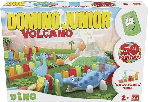 Goliath Domino Junior Rally Express volcan dinosaures 8711808810174
