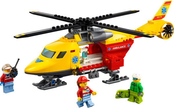 LEGO LEGO 60179 City L'hélicoptère-ambulance 673419279796