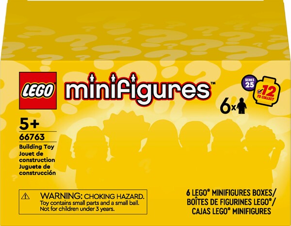 LEGO LEGO 66763 LEGO® Minifigures Série 25, lot de 6 673419391344