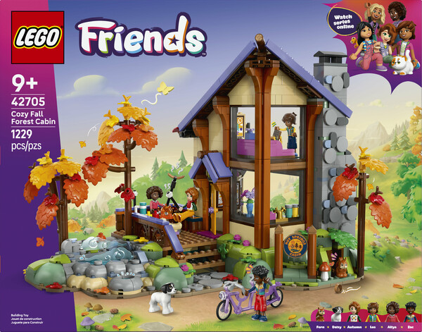 LEGO LEGO 42705 Friends Cozy Fall Forest Cabin 673419421805