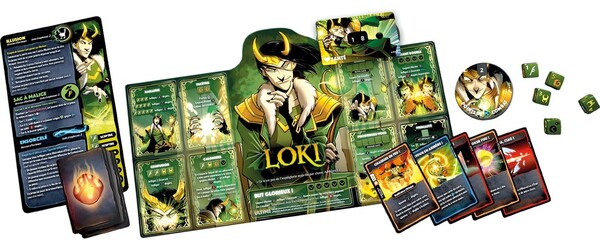 Lucky Duck Games Dice Throne (fr) Marvel - Scarlet Witch vs Thor vs Loki vs Spider-Man (fr) 691835194035