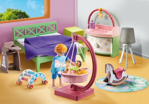 Playmobil Playmobil 71609 Chambre de parents avec berceau suspendu 4008789716095