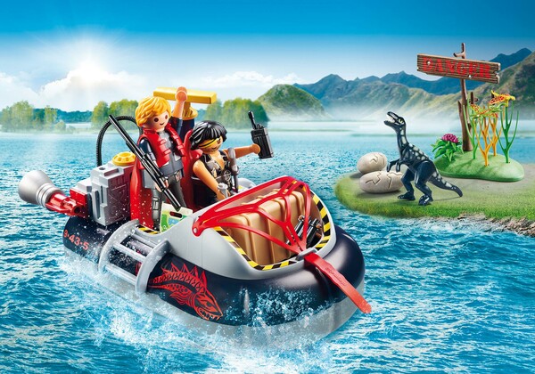 Playmobil Playmobil 9435 Aéroglisseur et moteur submersible 4008789094353