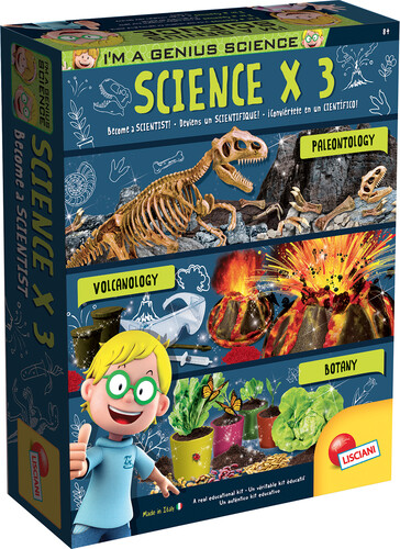 Lisciani Giochi Science Petit Génie Coffret Scientifique x 3 (fr/en) 8008324082131