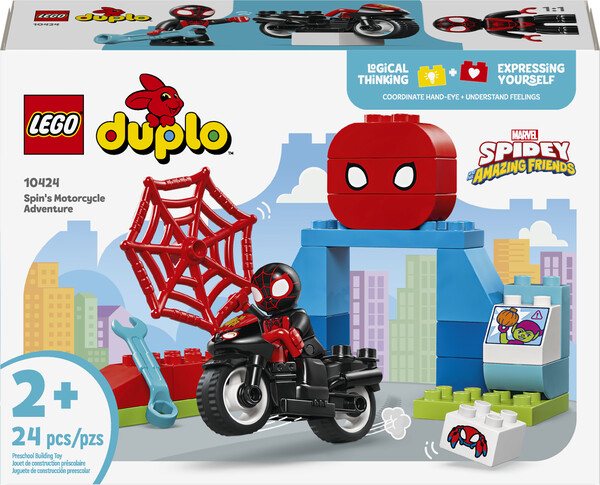 LEGO LEGO 10424 L’aventure en moto de Spin 673419388979