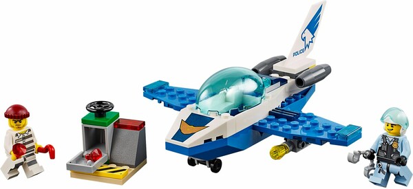 LEGO LEGO 60206 City L'avion de patrouille de la police du ciel 673419303729