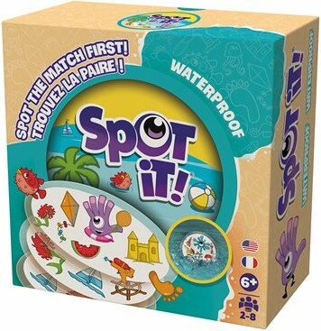 Zygomatic Spot it! / dobble (fr/en) beach (fr/en) - Rebrand (Box-Eco) 3558380136767