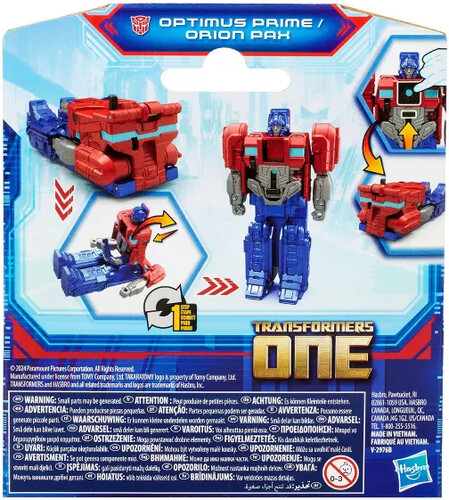 Figurine Transformers One Optimus Prime 5010996215963