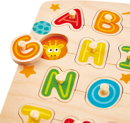 Hape Casse-tête Alphabet peg puzzle 6943478018891