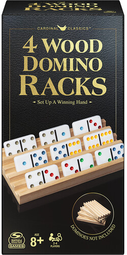 Support en bois pour domino 4 pièces 778988391808
