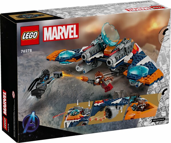 LEGO LEGO 76278 Rocket's Warbird vs. Ronan 673419390873