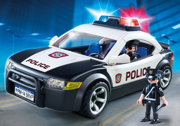 Playmobil Playmobil 5673 Voiture de police, lumières clignotantes (ancien 5614) (juin 2016) 4008789056733