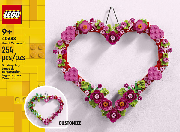LEGO LEGO 40638 Heart Ornament 673419377652