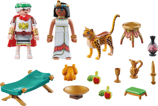 Playmobil Playmobil 71270 Astérix - César et Cléopatre 4008789712707