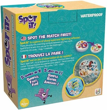 Zygomatic Spot it! / dobble (fr/en) beach (fr/en) - Rebrand (Box-Eco) 3558380136767