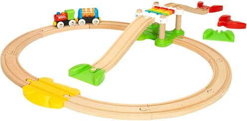 Brio Train Brio Train en bois Mon premier circuit de découverte 33727 7312350337273