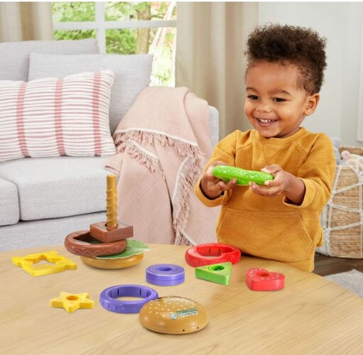 LeapFrog LeapFrog 4-in-1 Hamburger empilo rigolo (fr/en) 3417766094001