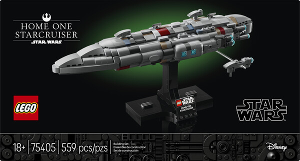 LEGO LEGO 75405 Star Wars Le Starcruiser Home One 673419406048