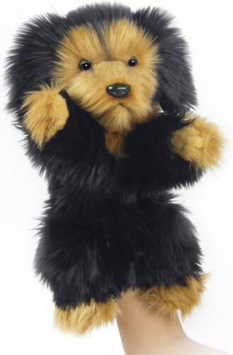 Hansa Creation Marionnette chien Teckel (Daschund) peluche 35cm 4806021971574