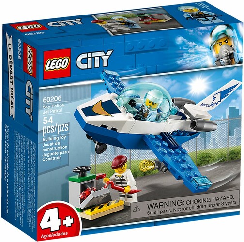 LEGO LEGO 60206 City L'avion de patrouille de la police du ciel 673419303729