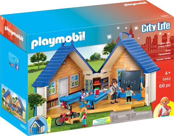 Playmobil Playmobil 5662 École transportable (juin 2016) 4008789056627
