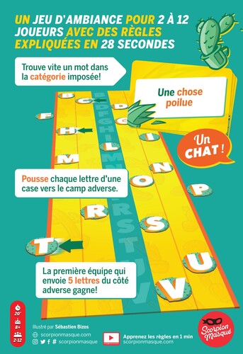 Scorpion Masqué Mot pour Mot - Réédition 807658001126