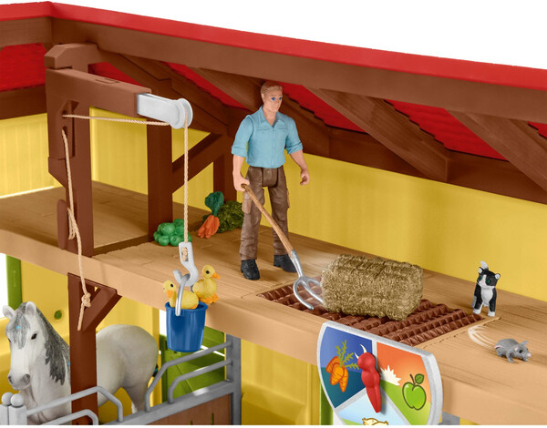 Schleich Schleich 42485 Écurie avec chevaux et accessoires 4055744029912