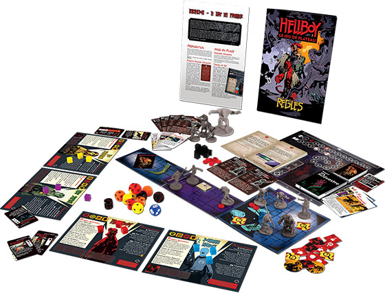 Edge Hellboy le jeu de plateau (fr) base 8435407625440