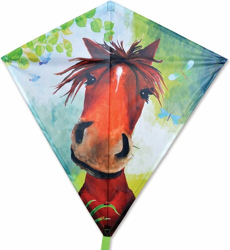 Premier Kites Cerf-volant monocorde Losange 30" cheval Horace 630104152185