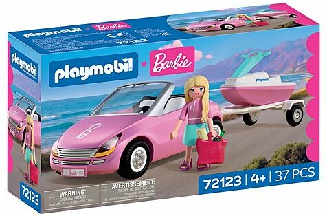 Playmobil Playmobil 72123 Barbie™ Cabriolet & scooter de mer 4008789721235