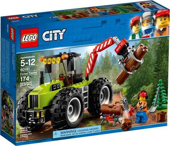 LEGO LEGO 60181 City Le tracteur forestier 673419279819