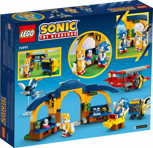 LEGO LEGO 76991 L’avion Tornado et l'atelier de Tails 673419376006