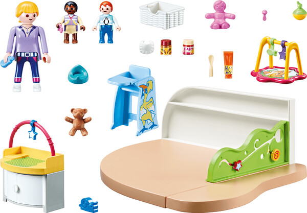 Playmobil Playmobil 70282 Espace crèche pour bébé (mai 2021) 4008789702821