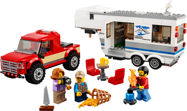 LEGO LEGO 60182 City Le pick-up et sa caravane 673419279826